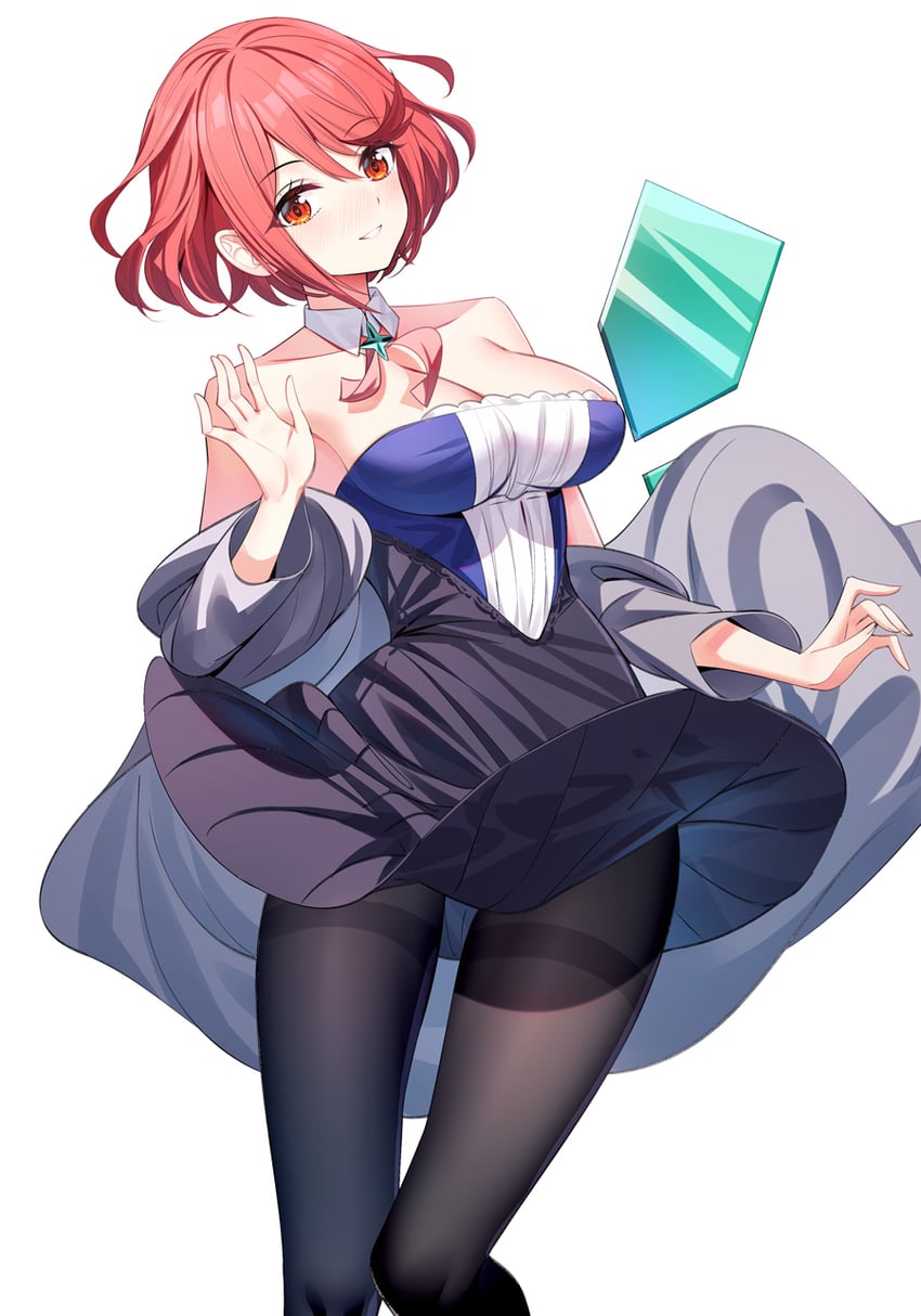 pyra (xenoblade chronicles and 1 more) drawn by ririko_(zhuoyandesailaer)