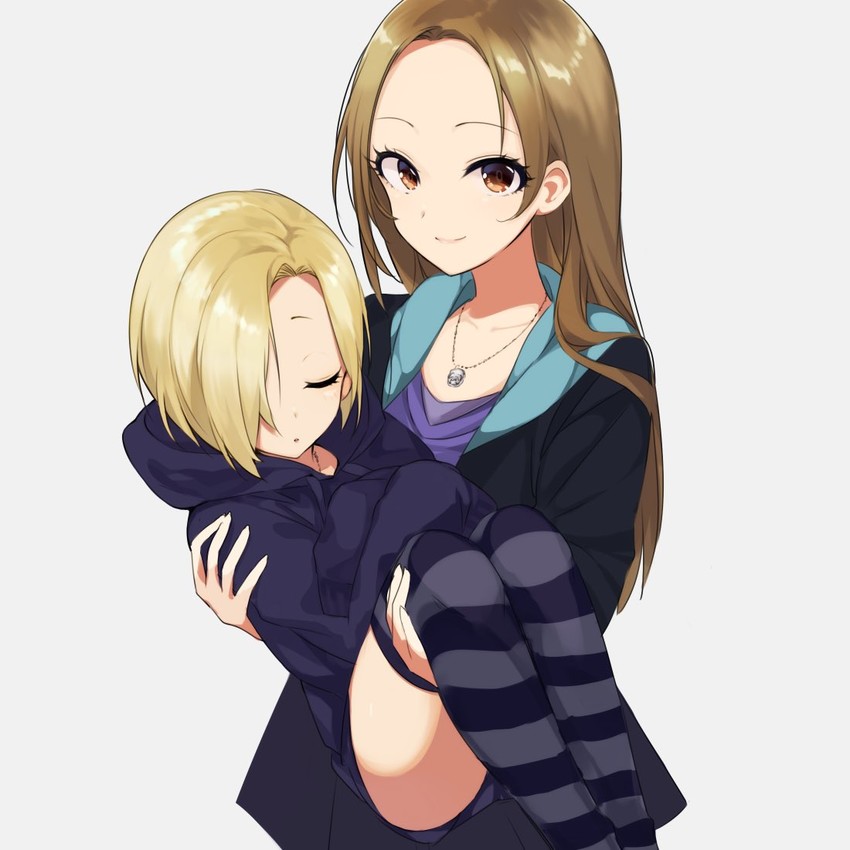 shirasaka koume and matsunaga ryo (idolmaster and 1 more) drawn by sagara_ai