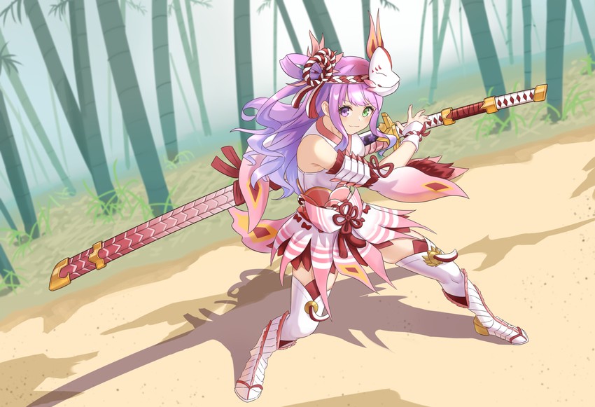 himemori luna (hololive and 1 more) drawn by jiu_fanglianhua