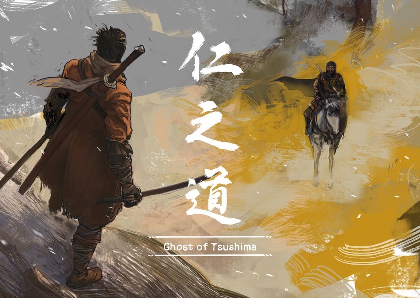 sekiro and sakai jin (sekiro: shadows die twice and 1 more) drawn by nira_(nira_box)