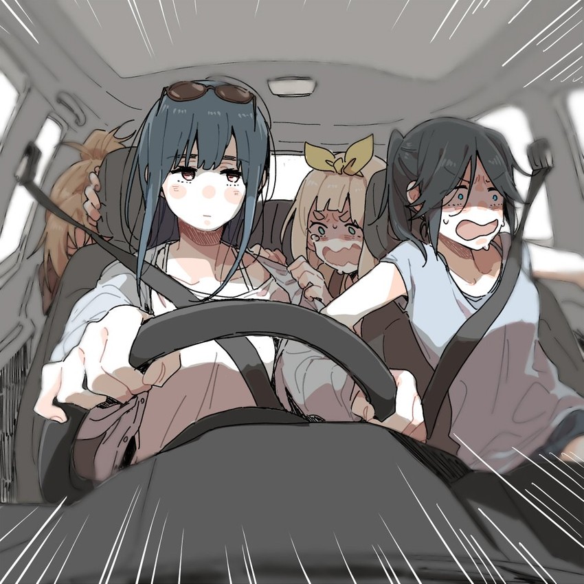 yoroizuka mizore, kasaki nozomi, nakagawa natsuki, and yoshikawa yuuko (hibike! euphonium) drawn by ree_(re-19)