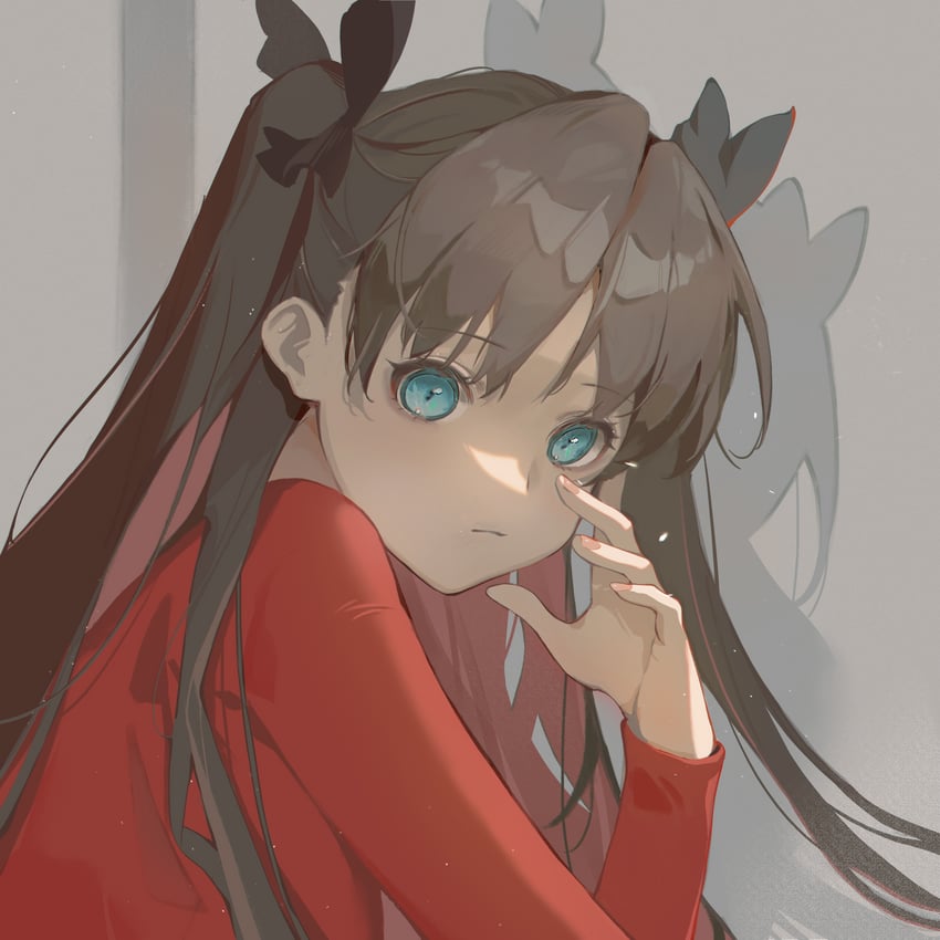 tohsaka rin (fate and 1 more) drawn by acercc