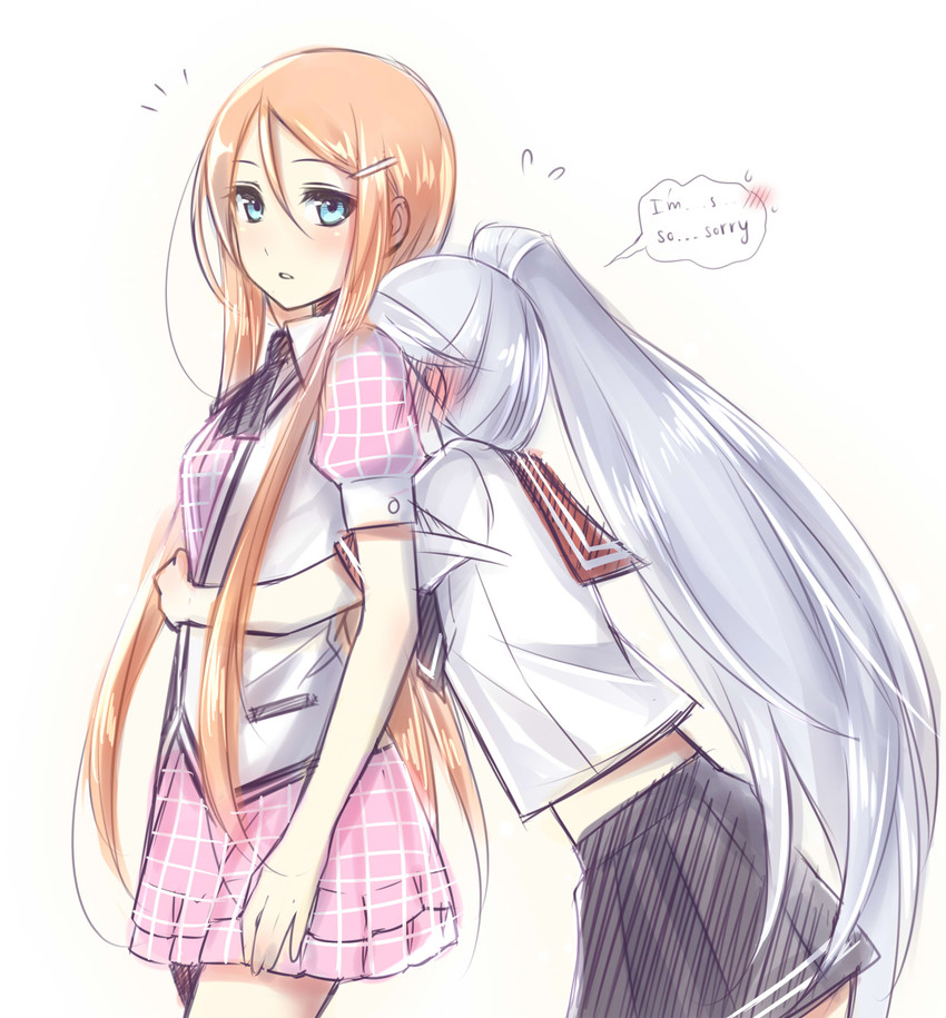 banba mahiru and hanabusa sumireko (akuma no riddle) drawn by mylovelydevil