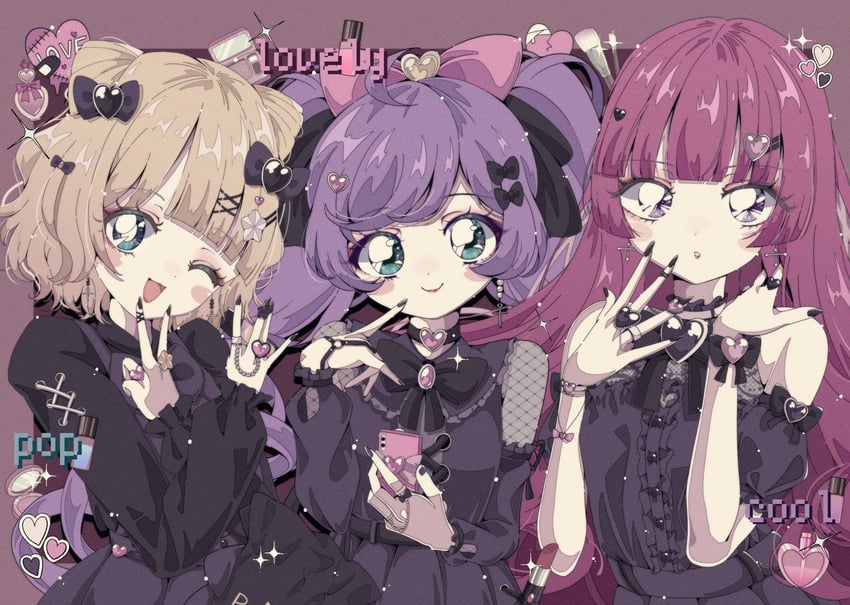 manaka laala, minami mirei, and hojo sophy (pretty series and 1 more) drawn by milon_cas