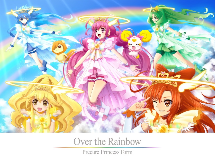midorikawa nao, kise yayoi, aoki reika, hino akane, hoshizora miyuki, and 7 more (precure and 1 more) drawn by sekken_kasu_barrier