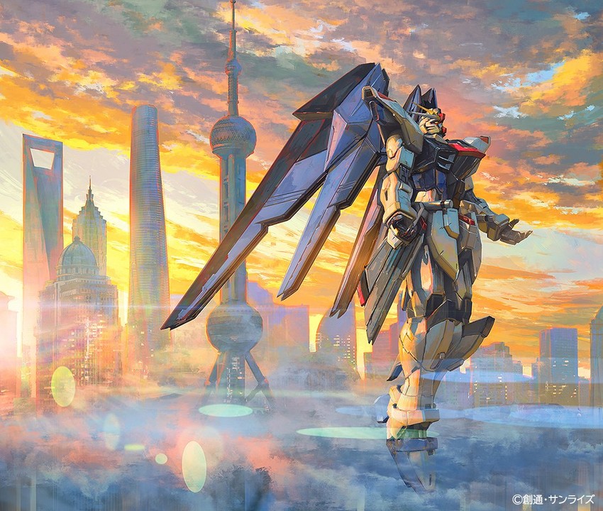 freedom gundam (gundam and 1 more) drawn by tani_(tanidesuyo)
