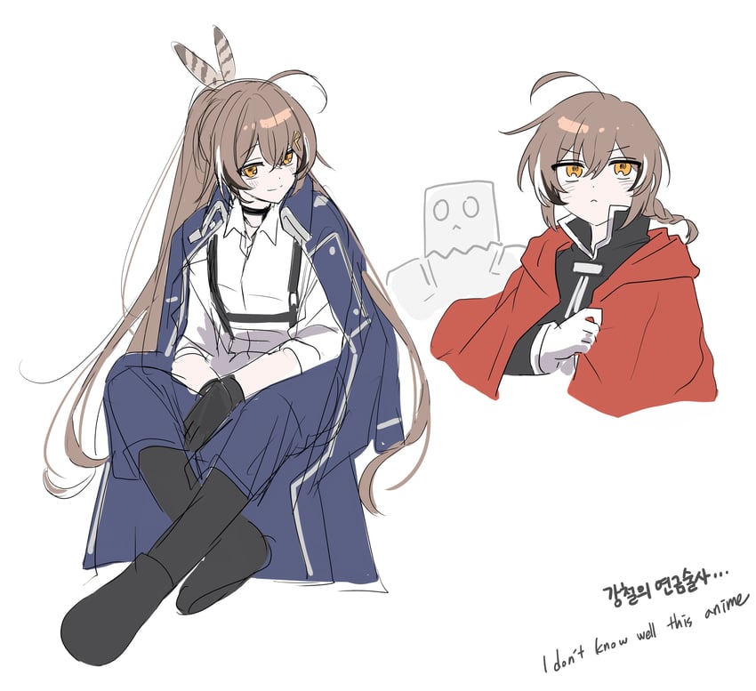 nanashi mumei, edward elric, friend, and alphonse elric (hololive and 2 more) drawn by xx_tk9