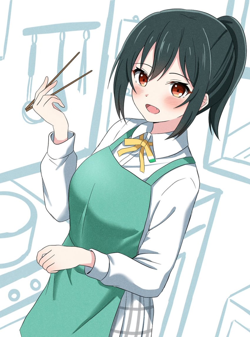 mifune shioriko (love live! and 1 more) drawn by katanashi_(ktnsh_popu)
