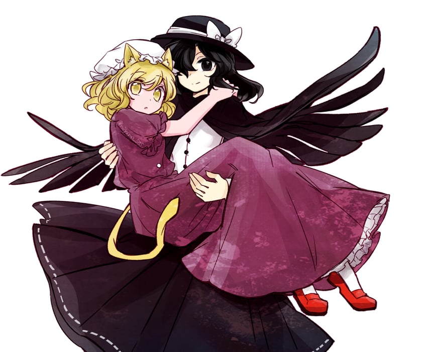 usami renko and maribel hearn (touhou and 1 more) drawn by tama_(hiroshige_36)