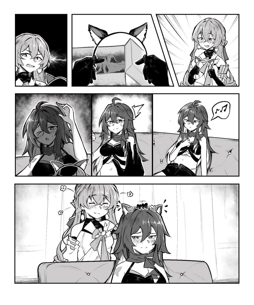 bronya rand and seele (honkai and 1 more) drawn by shuiro0z