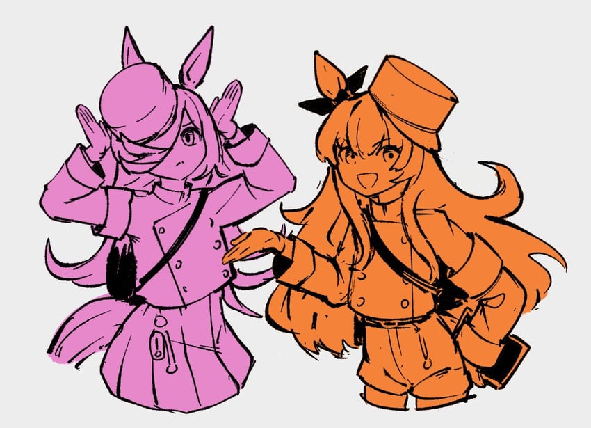 rice shower, hikari, nozomi, mayano top gun, iwami manaka, and 1 more (blue archive and 1 more) drawn by boopy_(datboopy)