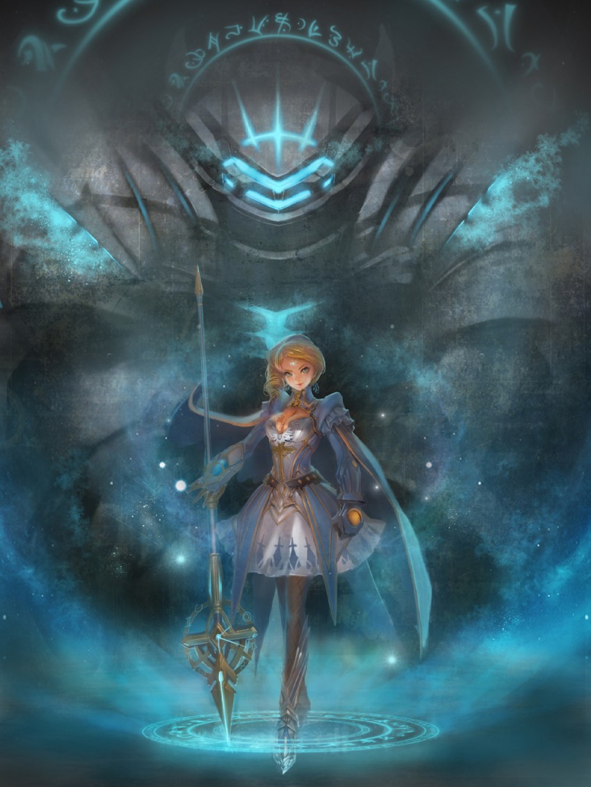 pixiv fantasia and 1 more drawn by haoyuan