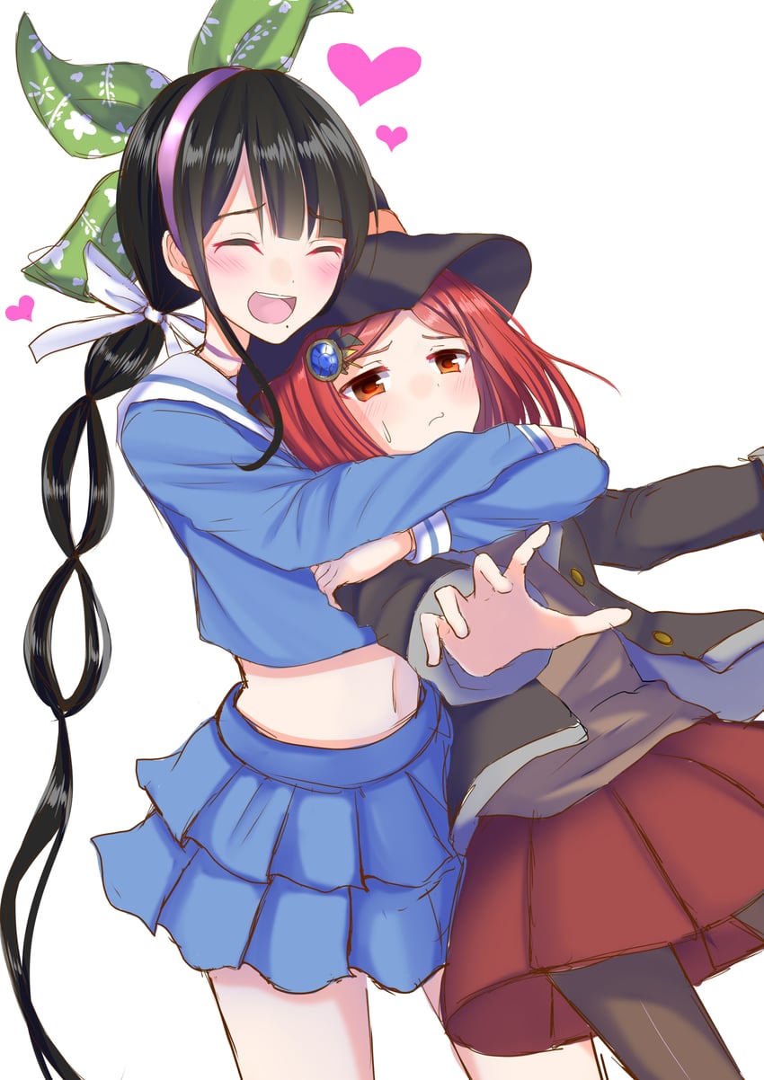 yumeno himiko and chabashira tenko (danganronpa and 1 more) drawn by  akausagi | Danbooru
