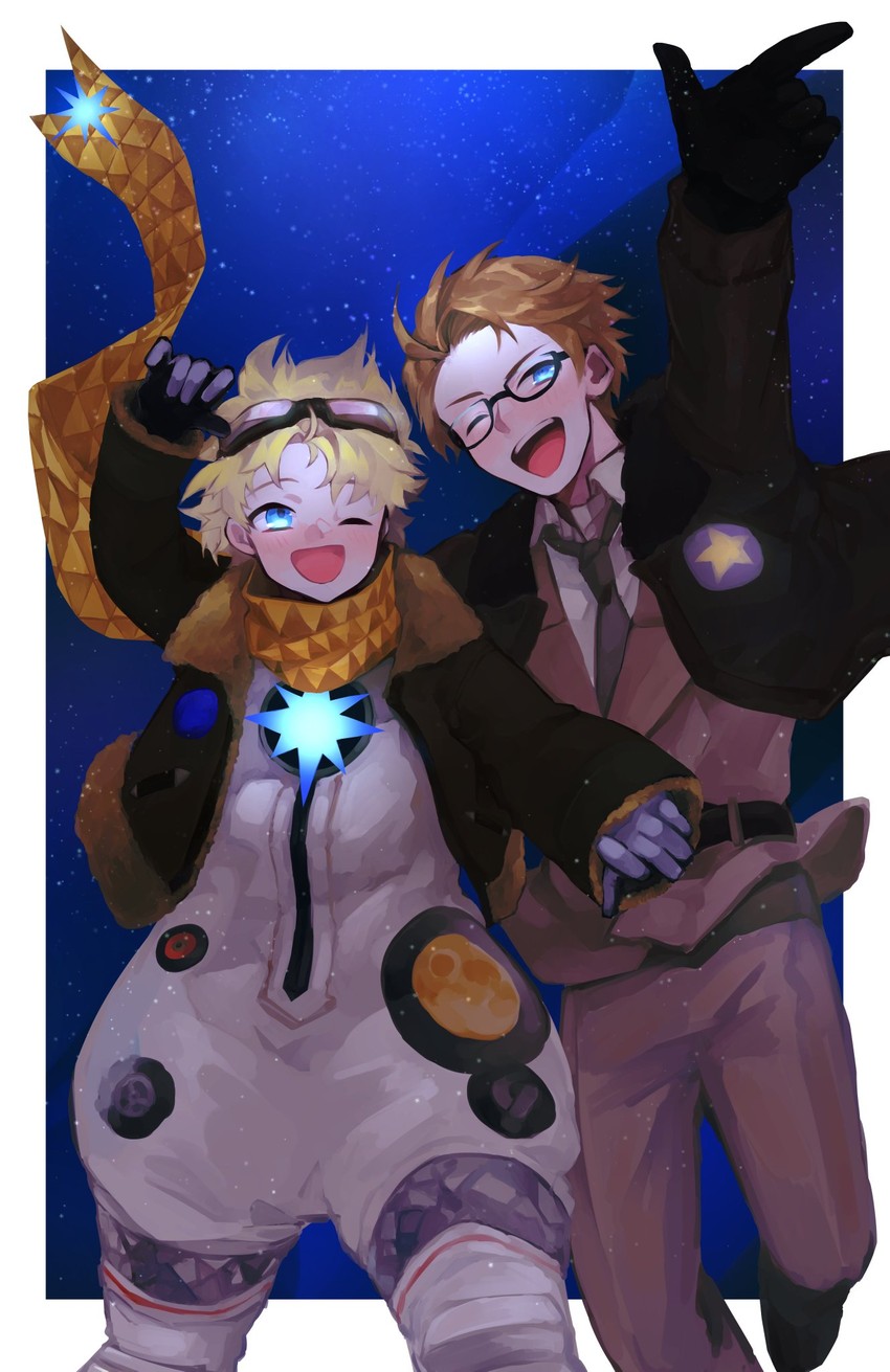 america and voyager (fate and 3 more) drawn by shirakami07
