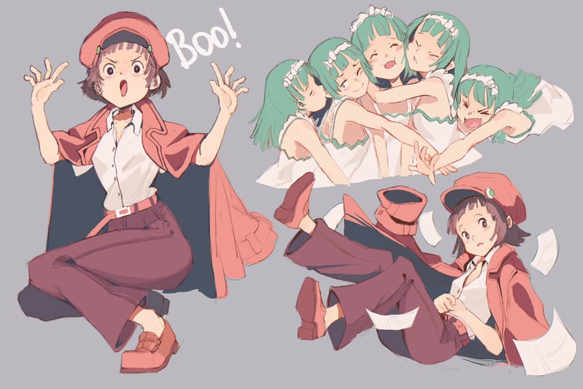 sengoku nadeko (monogatari and 1 more) drawn by eccomicco