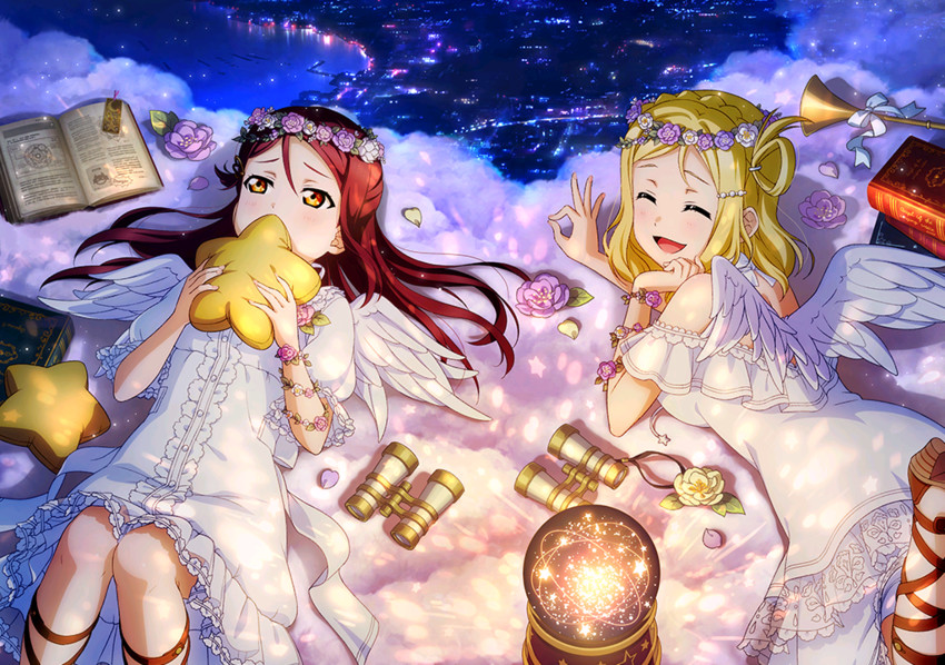 sakurauchi riko and ohara mari (love live! and 2 more)