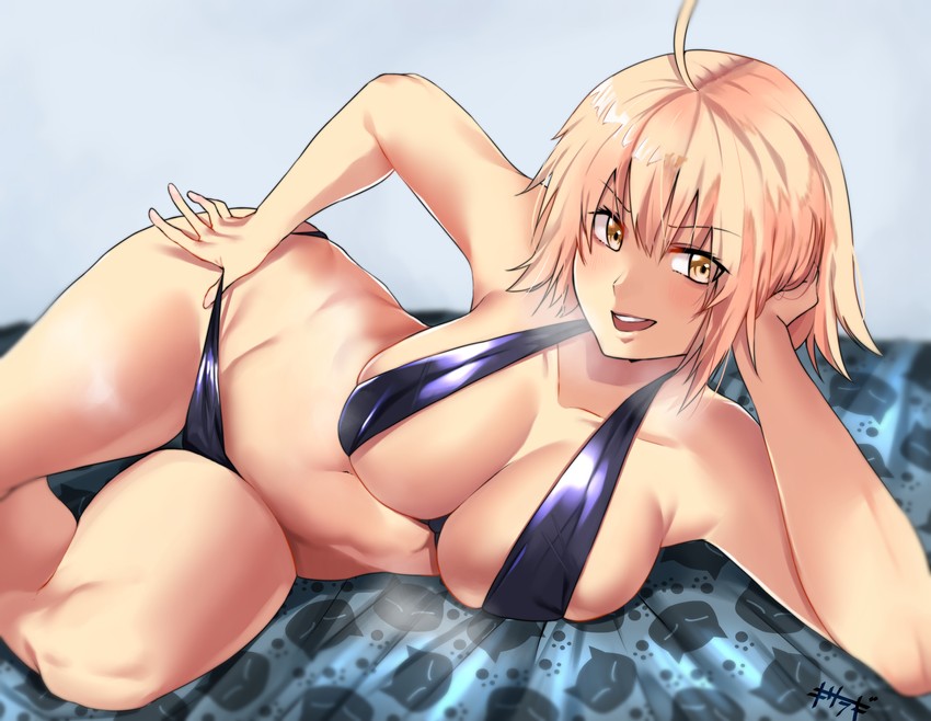 jeanne d'arc alter (fate and 1 more) drawn by kisaragi_tsurugi