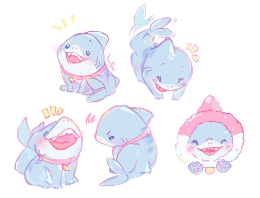 jeff the land shark (marvel and 1 more) drawn by miss_clerii