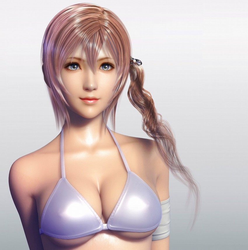 serah farron (final fantasy and 1 more) drawn by znz