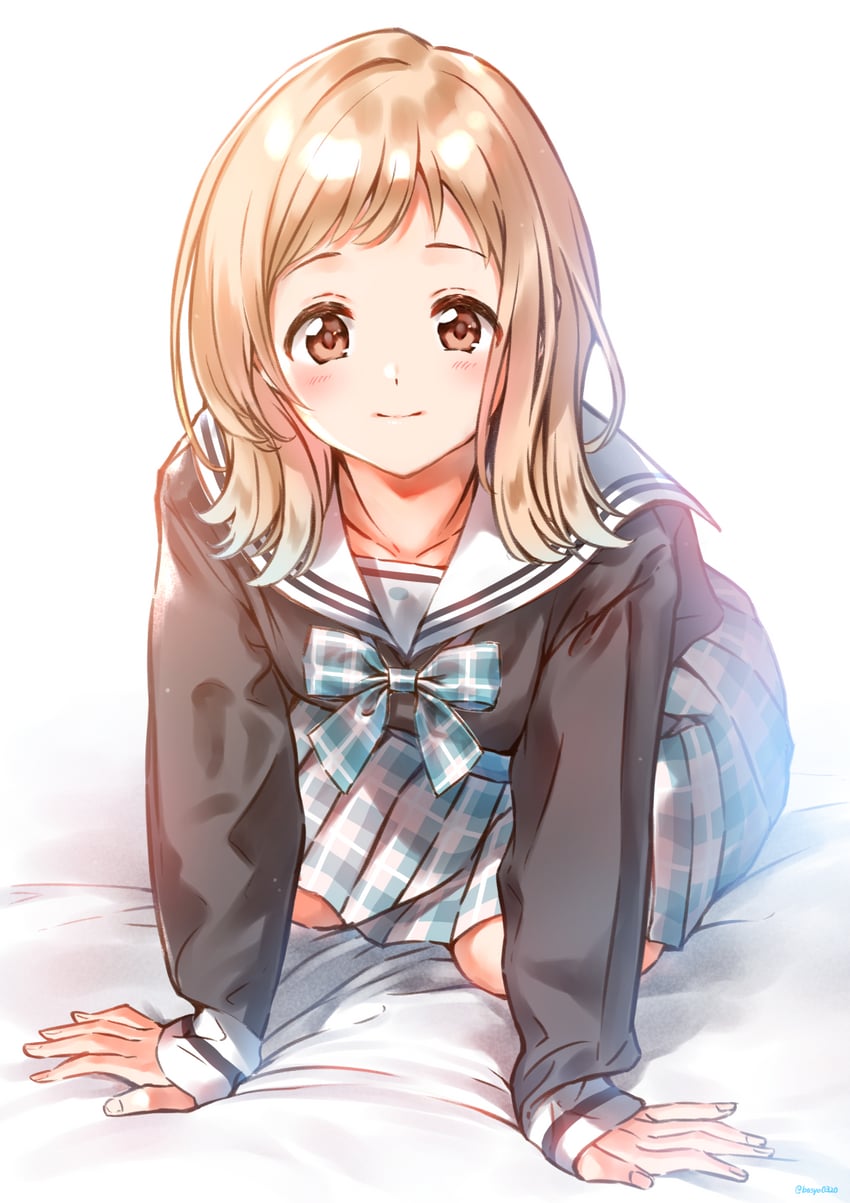 sakuragi mano (idolmaster and 1 more) drawn by bashosho