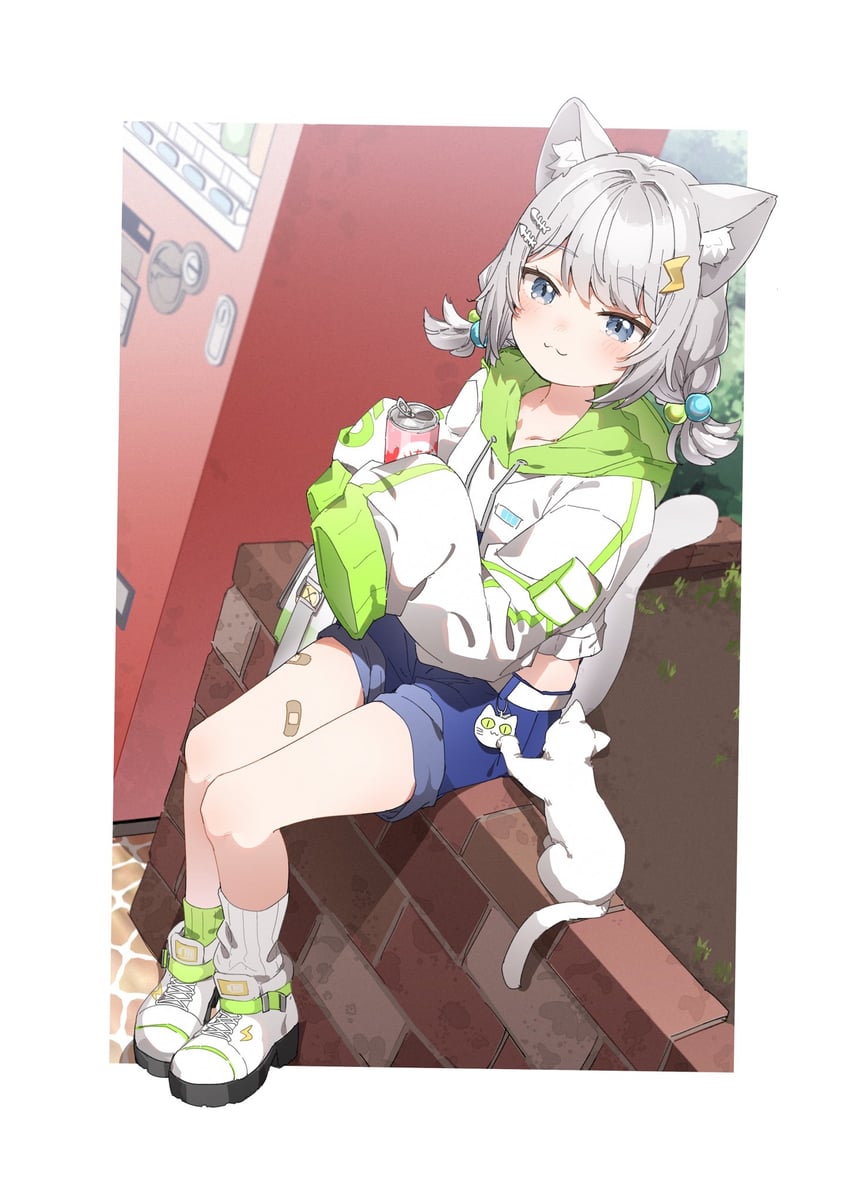 rairai you (indie virtual youtuber) drawn by yukie_(kusaka_shi)