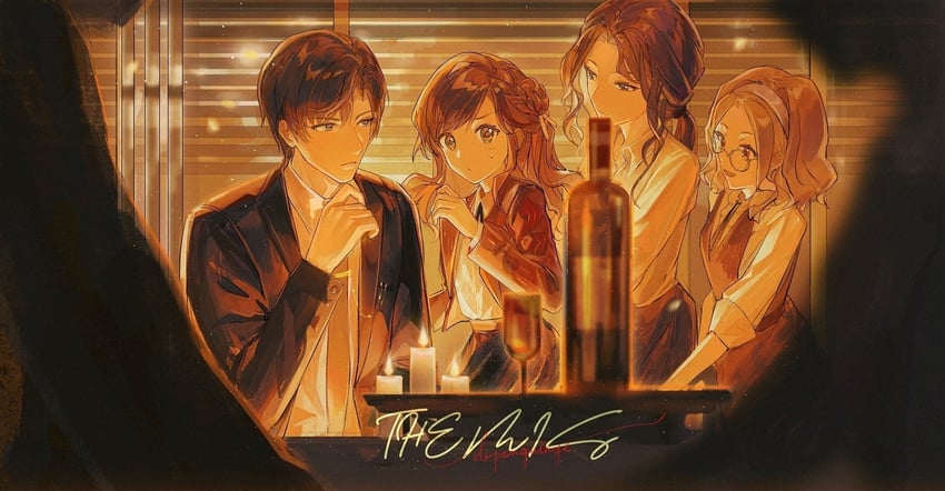 rosa, artem wing, kiki bennet, and celestine taylor (tears of themis) drawn by dr_woodpecker