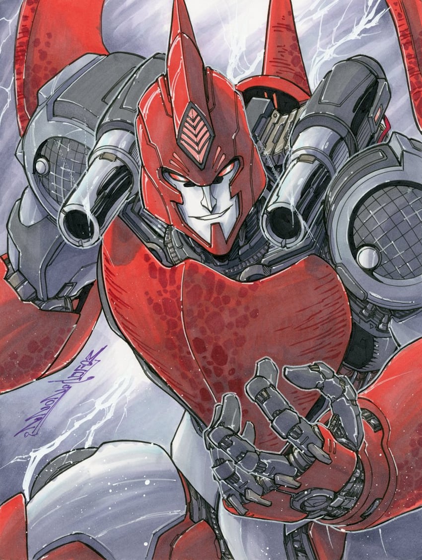 terrorsaur (transformers and 1 more) drawn by alex_milne