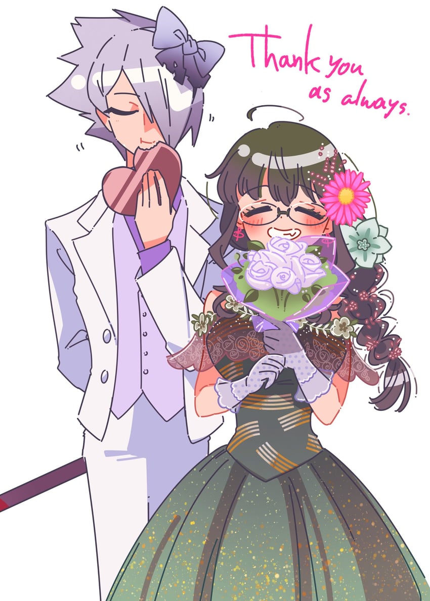 anosillus ii and anti (gridman universe) drawn by sukoshi_semashi