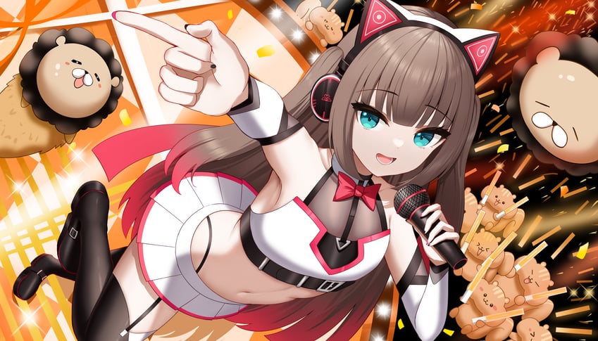 natsuiro matsuri and ebi frion (hololive) drawn by roina_(effj7473)