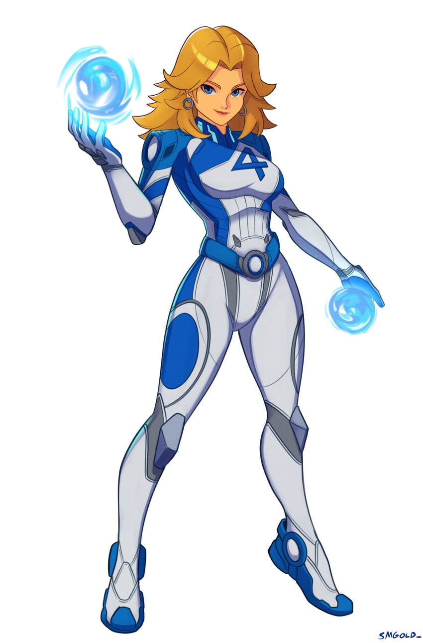 sue storm (marvel and 2 more) drawn by smgold