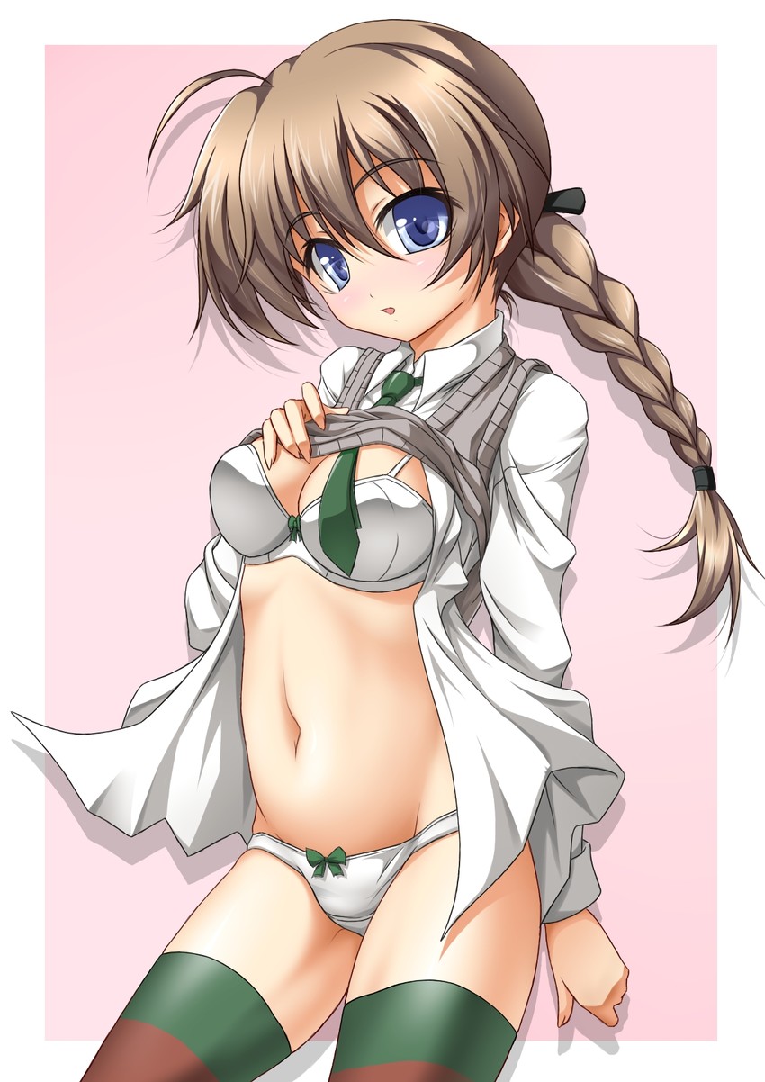 lynette bishop (world witches series and 1 more) drawn by roura