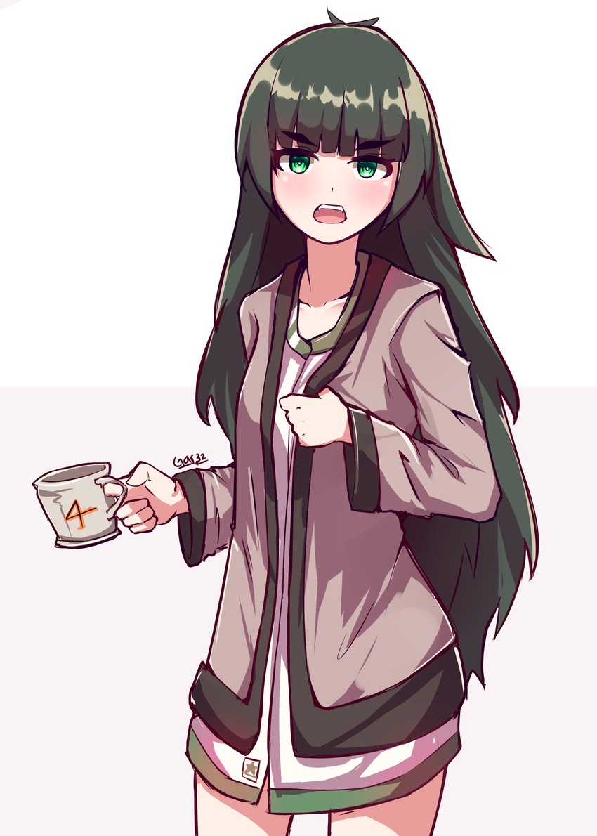 hiyajou maho (steins;gate and 1 more) drawn by gar32