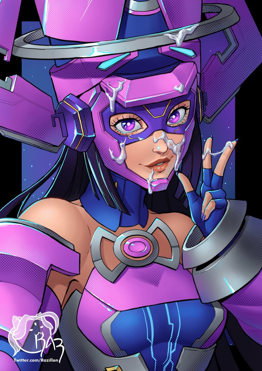 galacta (marvel and 2 more) drawn by razillon