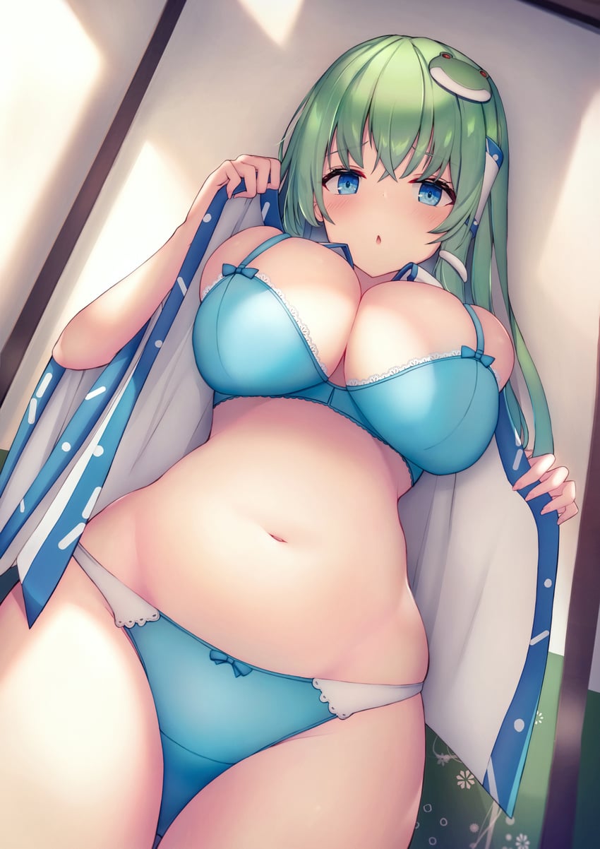 kochiya sanae (touhou) drawn by liya