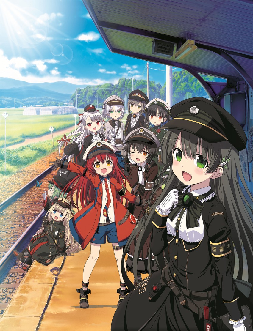suzushiro, suika, ran, riiko, shirogane, and 4 more (maitetsu and 1 more)