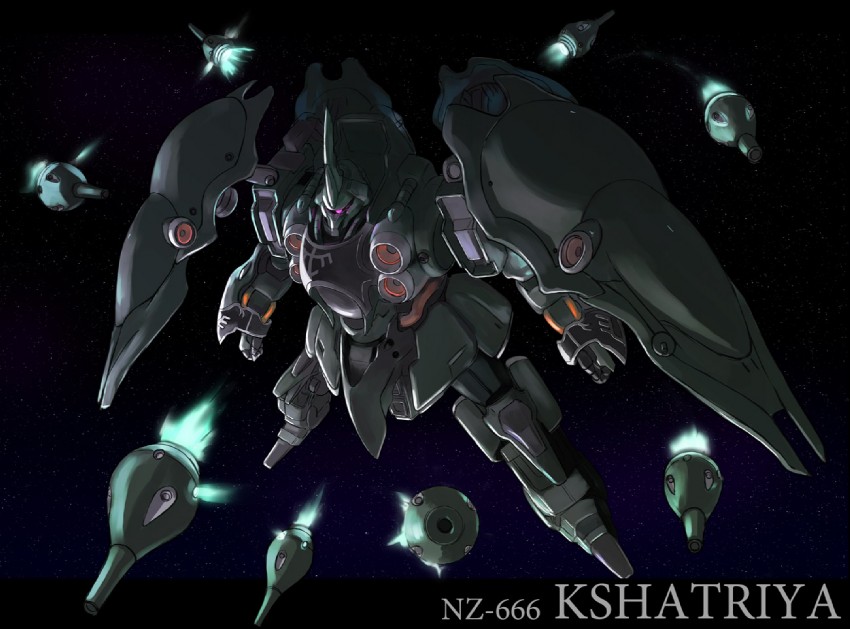 kshatriya (gundam and 1 more) drawn by tea_(nakenashi)