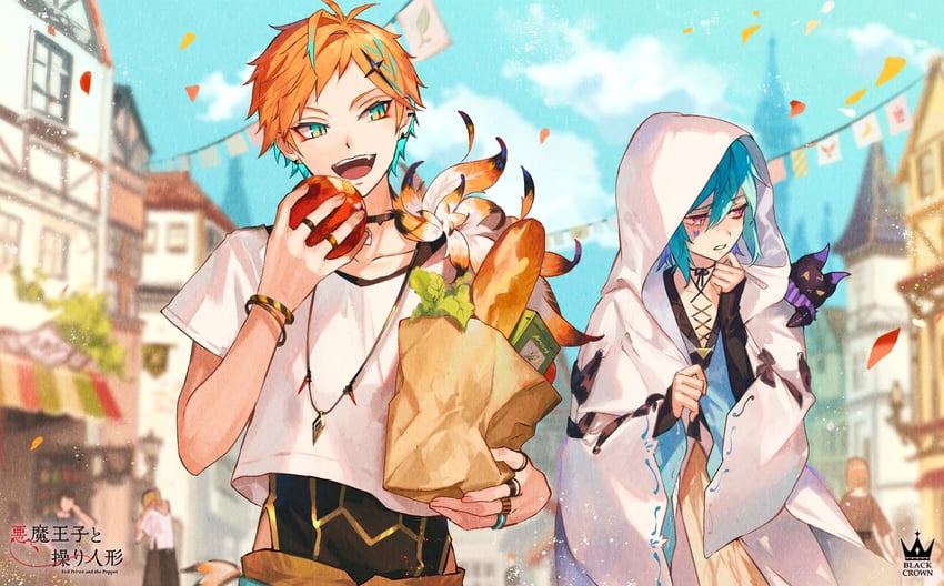 tis and kai (akuma ouji to ayatsuri ningyou) drawn by ozaki_domino
