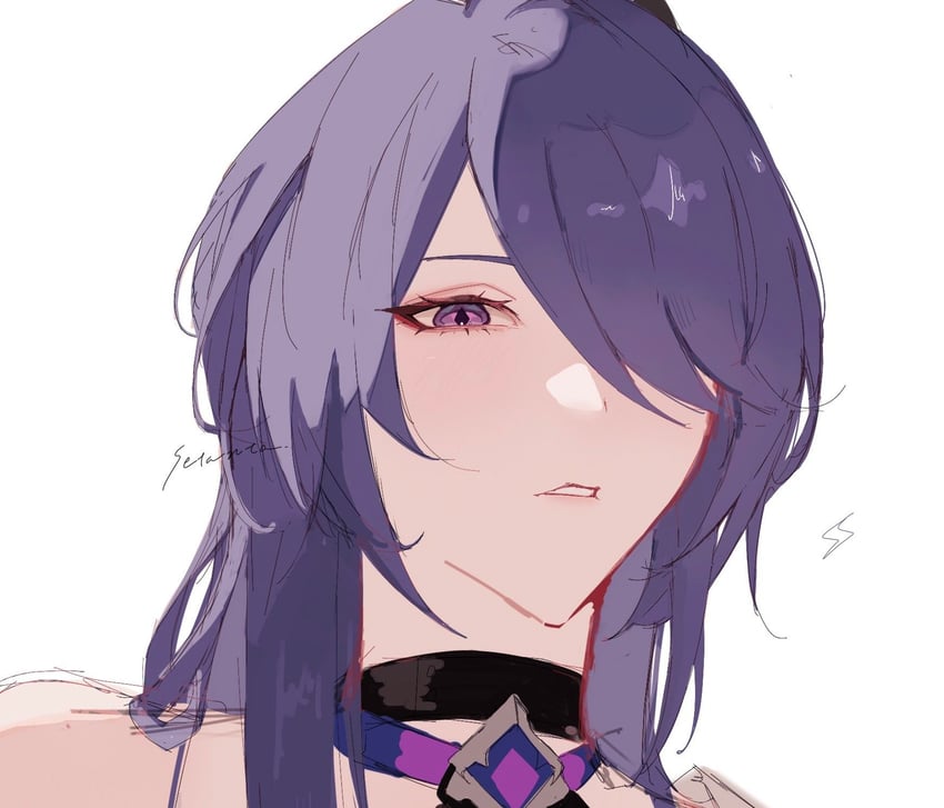 acheron (honkai and 1 more) drawn by setan_ta