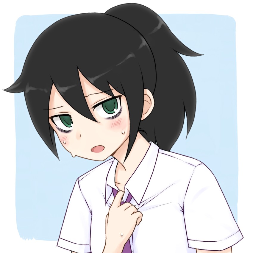 kuroki tomoko (watashi ga motenai no wa dou kangaetemo omaera ga warui!) drawn by mohya