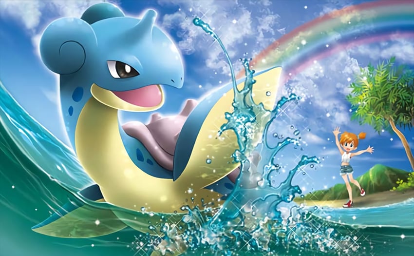 misty and lapras (pokemon and 2 more) drawn by himeno_kagemaru