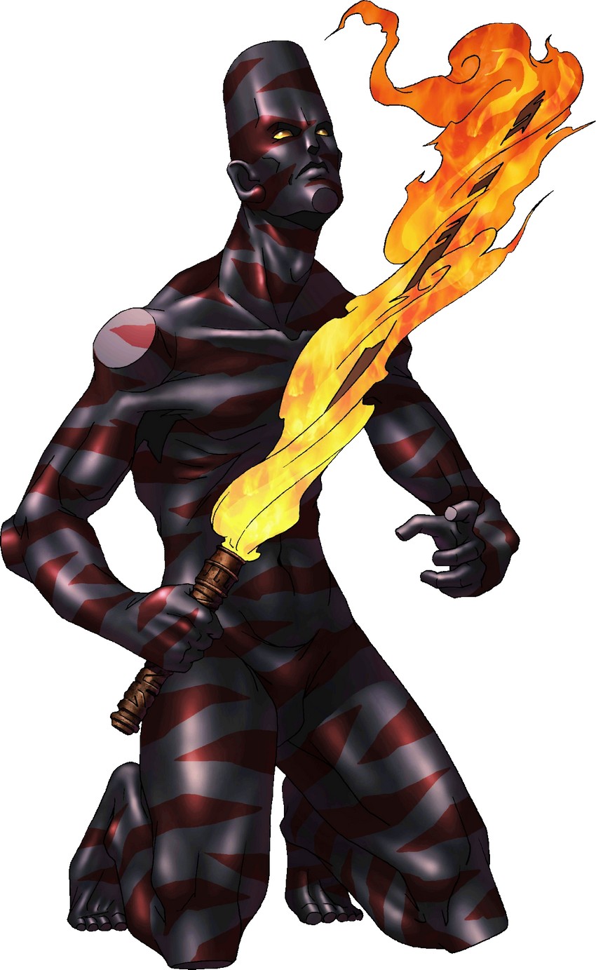 surt (shin megami tensei and 3 more) drawn by kazuma_kaneko