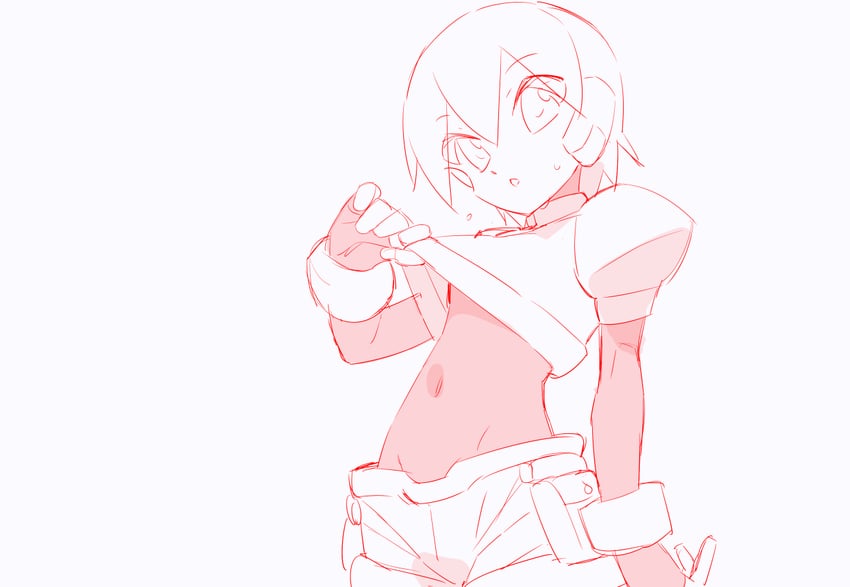 aile (mega man and 1 more) drawn by kaidou_zx
