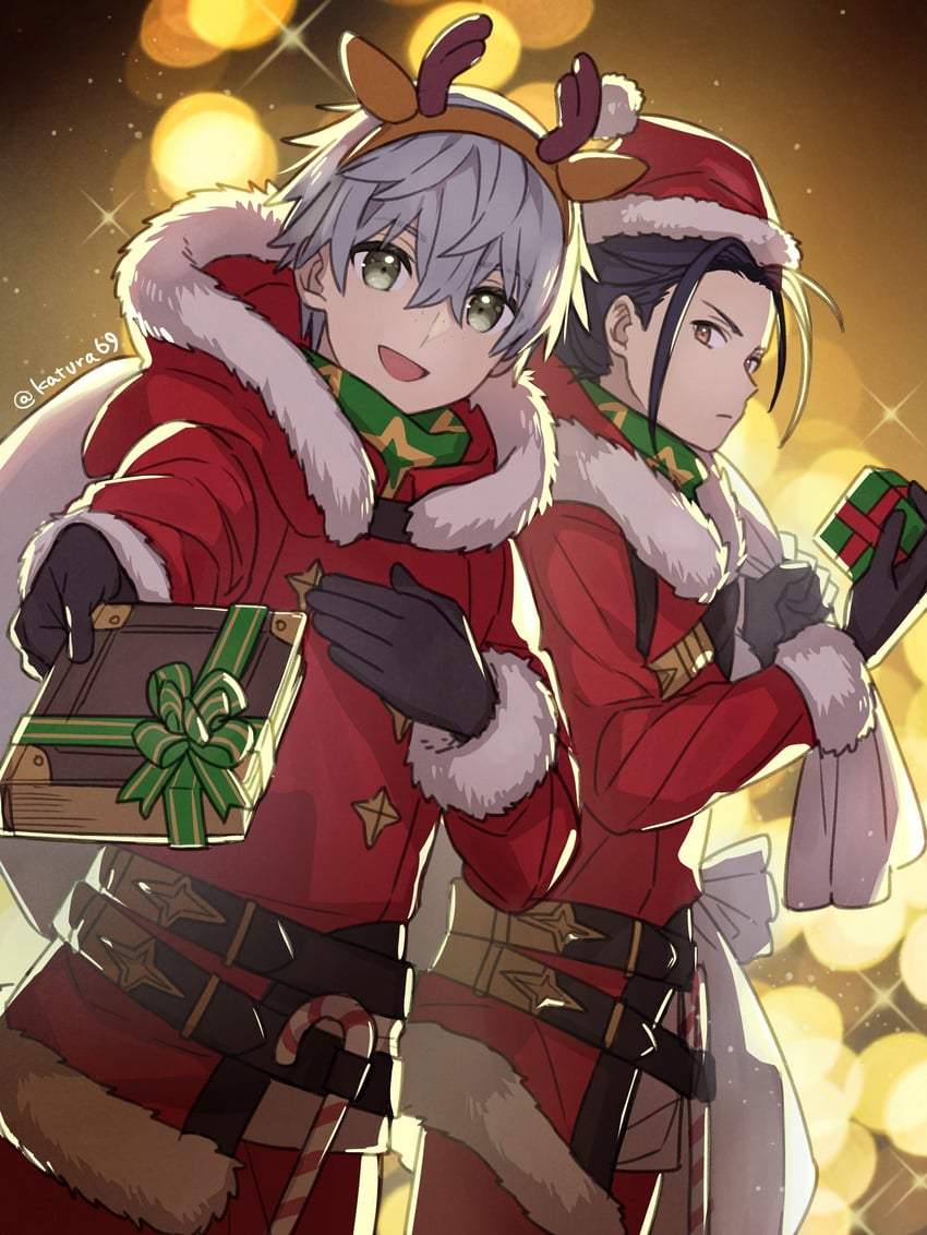 felix hugo fraldarius and ashe ubert (fire emblem and 2 more) drawn by katsura_ichiho
