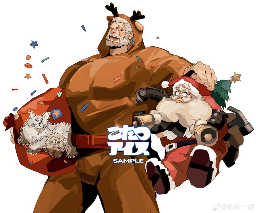 reinhardt and torbjorn (overwatch and 1 more) drawn by bamashengze