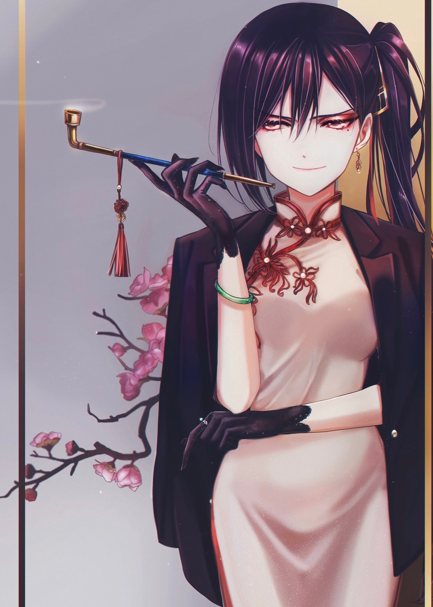 liu mei fan (shoujo kageki revue starlight and 1 more) drawn by blackfangs