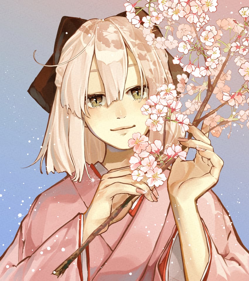 okita souji (fate and 1 more) drawn by miquiaf