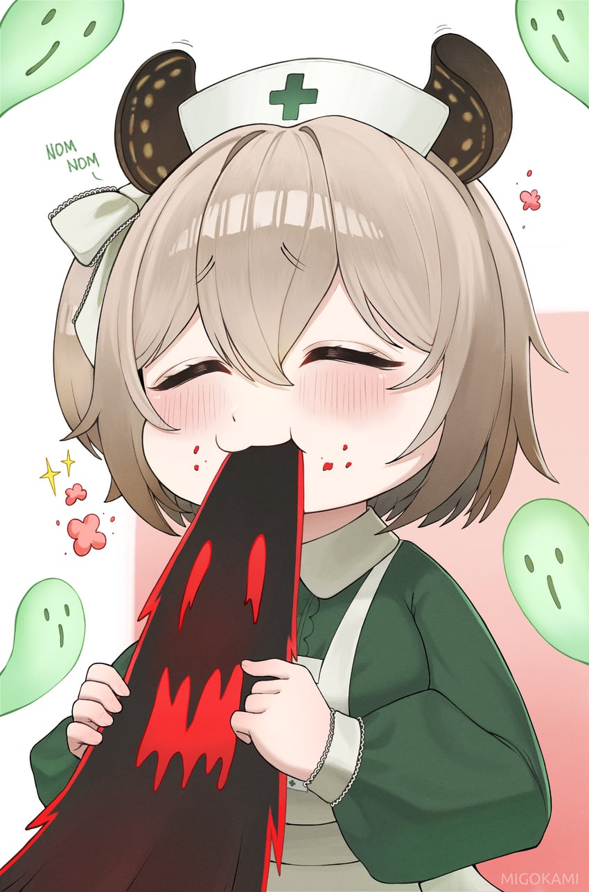 nimi nightmare and naplings (indie virtual youtuber) drawn by migokami