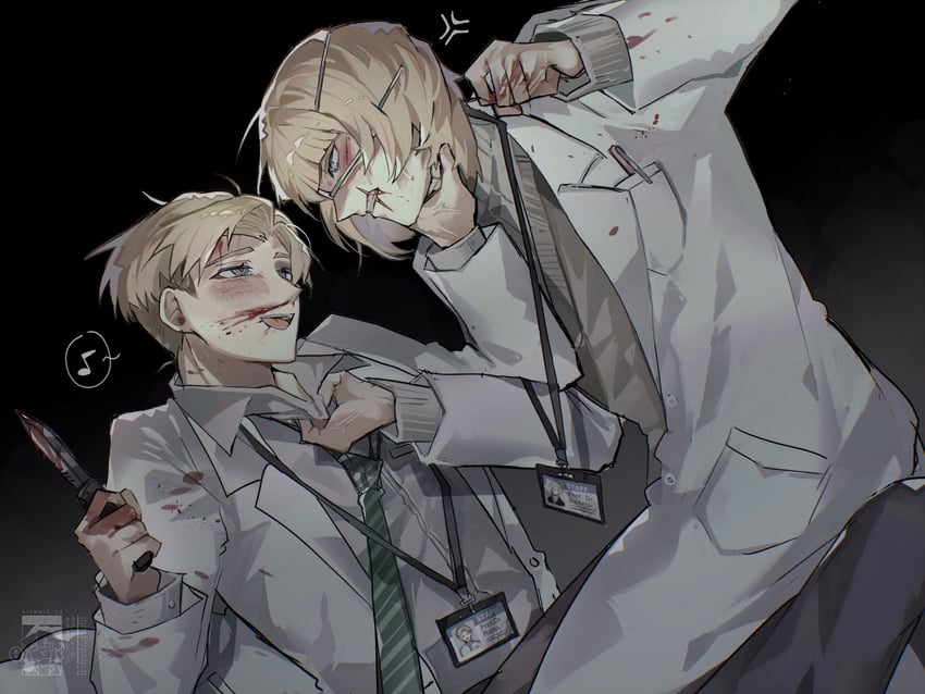 badeni and rafal (chi.: chikyuu no undou ni tsuite) drawn by toramledak