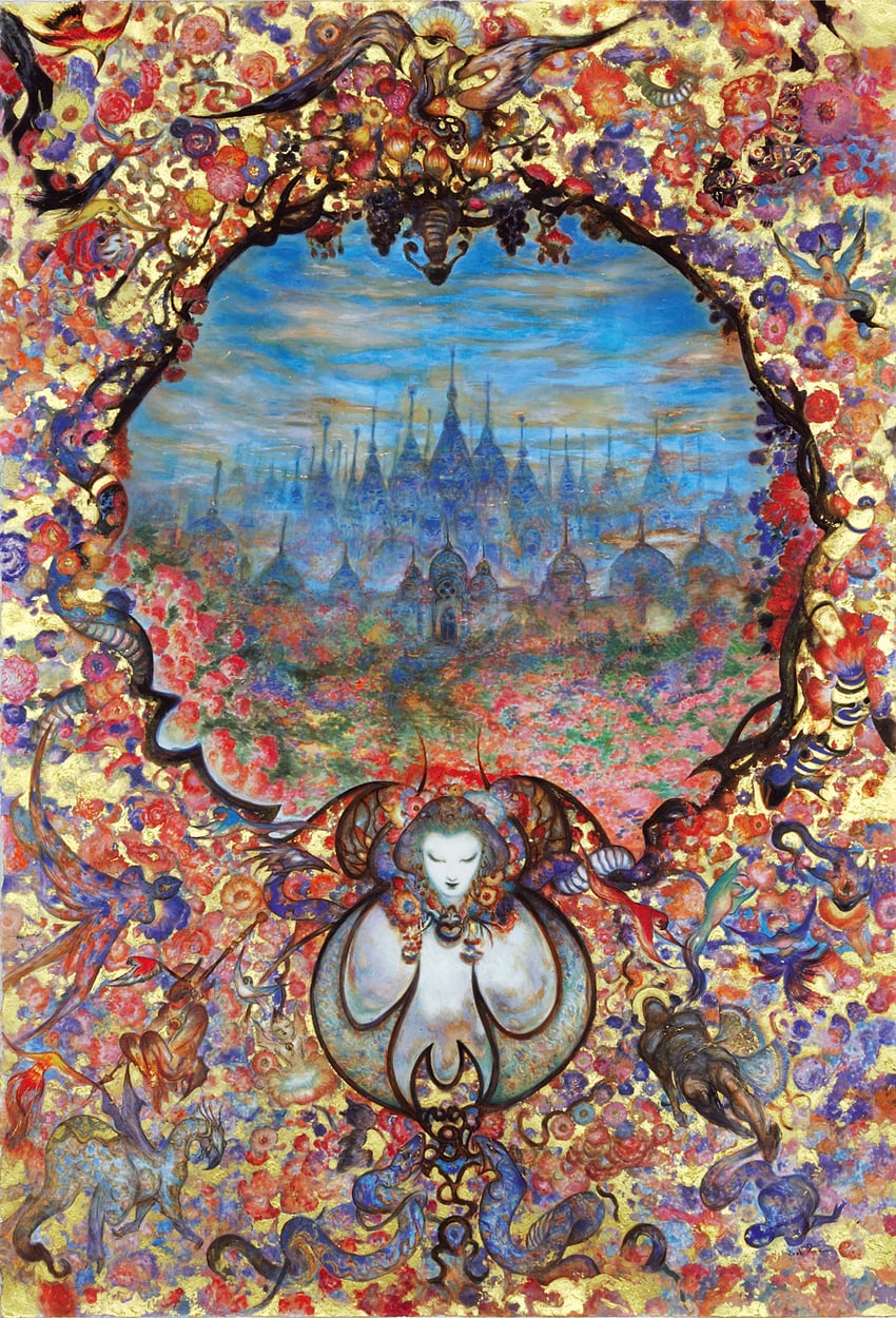 final fantasy and 1 more drawn by amano_yoshitaka
