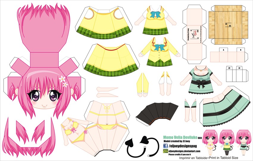 momo velia deviluke (to love-ru) drawn by el_joey